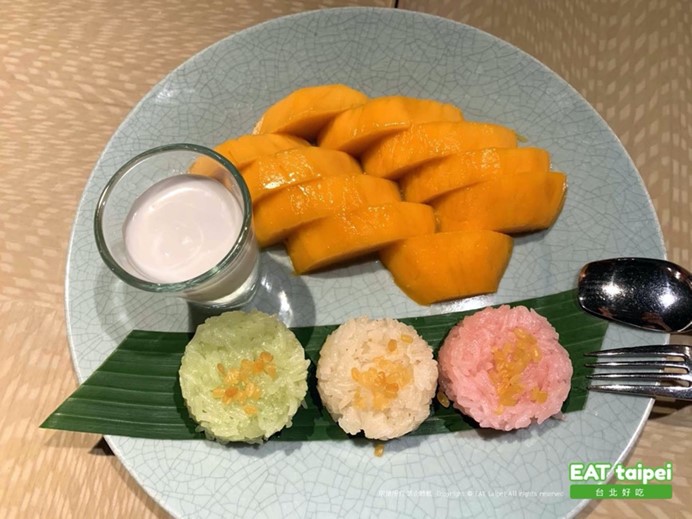 蘇可泰Sukhothai芒果甜糯米EAT Taipei 