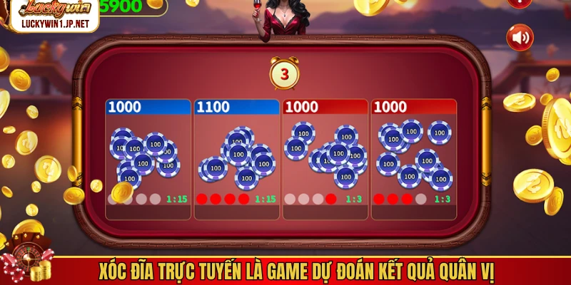 Xóc đĩa trực tuyến là game dự đoán kết quả quân vị Xóc đĩa trực tuyến là game dự đoán kết quả quân vị
